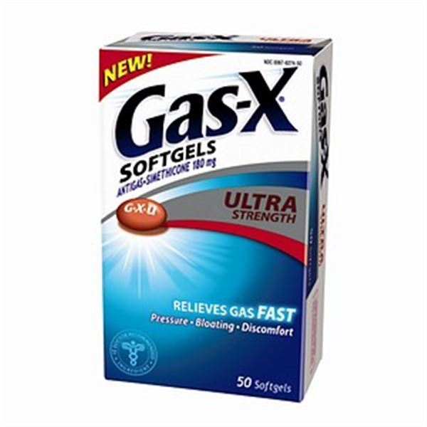 GasX Softgels Ultra Strength 50 Soft Gels eBay
