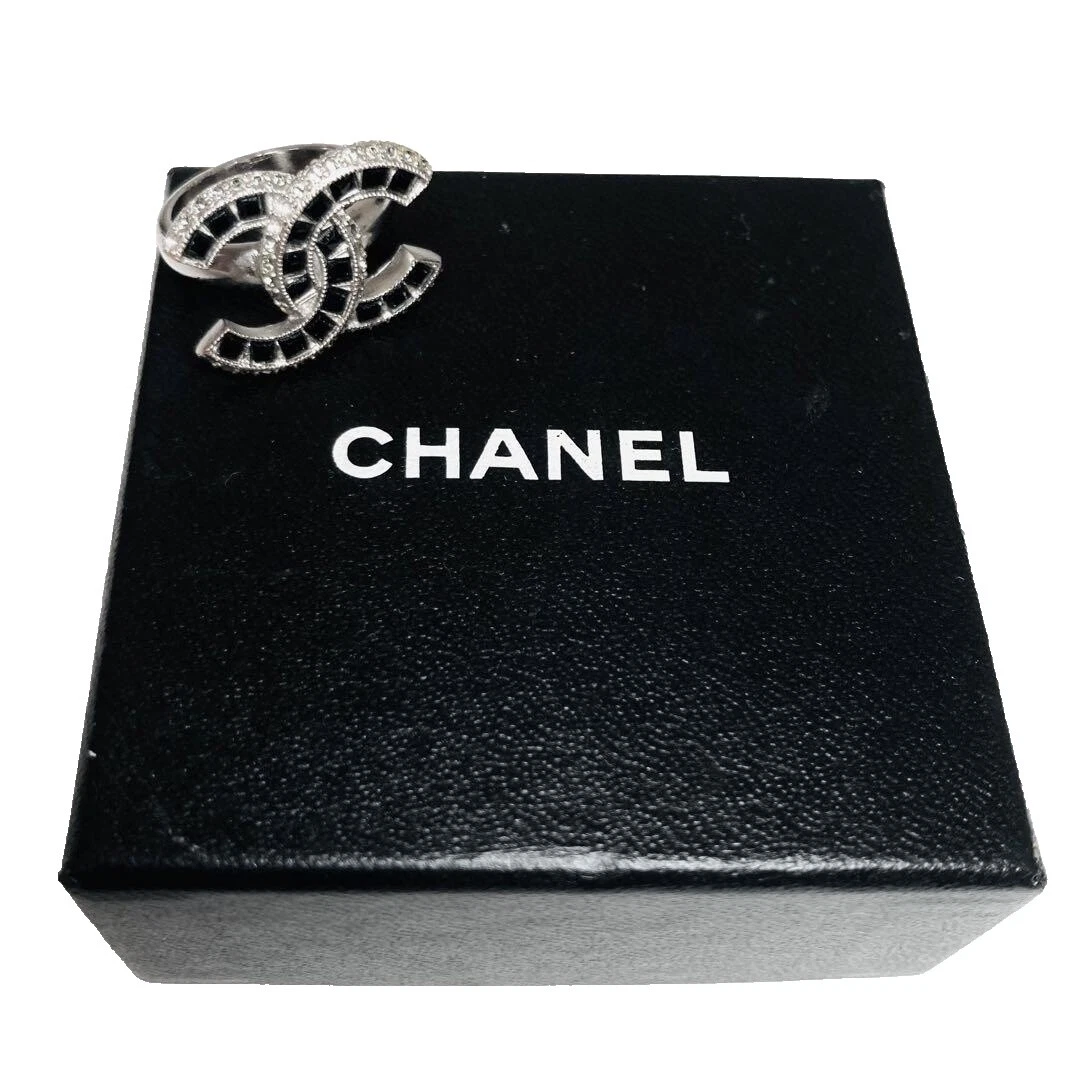 Anillos de Moda Negro CHANEL
