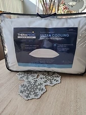 Therapedic Premier WHITE Ultra Cooling Down Alternative Pillow
