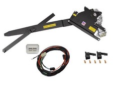 1966-1967 Ford Fairlane Front Door Power Window Kit W Nostalgic Switches Console