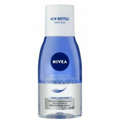 Nivea Daily Essentials Double Effect Augen Make-Up Entferner 125ml KOSTENLOSE LIEFERUNG