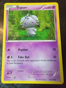 Espurr 42/106 Common Pokemon Flashfire 