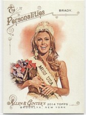 2014 Topps Allen & Ginter #112 Erin Brady MISS USA base card 15
