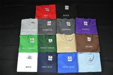 6 NEW PROCLUB 4XLT TALL HEAVY WEIGHT T-SHIRTS PLAIN TEE PRO CLUB COLOR BLANK 6PC