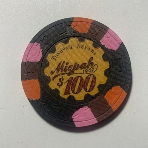 $100 Mizpah Casino Chip~1984 