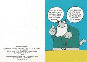 Geluck Le Chat Carte Postale Anniversaire Vous Rejouir 8 5x11 5 Cm Ebay