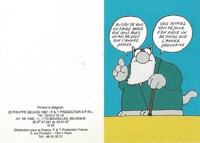 Geluck Le Chat Carte Postale Anniversaire Vous Rejouir 8 5x11 5 Cm Ebay