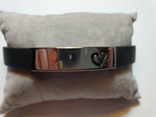 BRACCIALE ACCIAIO ORO E CAUCCIU
