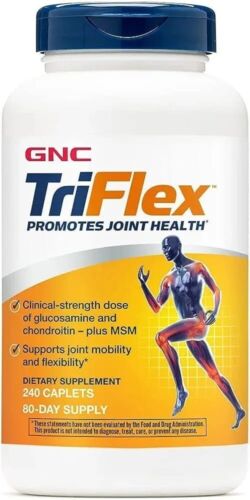 GNC TriFlex 240 CAPLETS Supports Joint Mobility & Flexibility  EXP long 11/2025 - Afbeelding 1 van 15