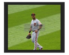 ANGEL PAGAN SAN FRANCISCO GIANTS BASEBALL 2012 8X10 FRAMED PHOTO