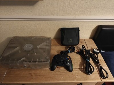 Microsoft Xbox Crystal Konsole Bundle mit 8 Spielen