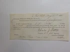 Civil War Document 1863 1st Connecticut Fort Scott Soldier Signature Original