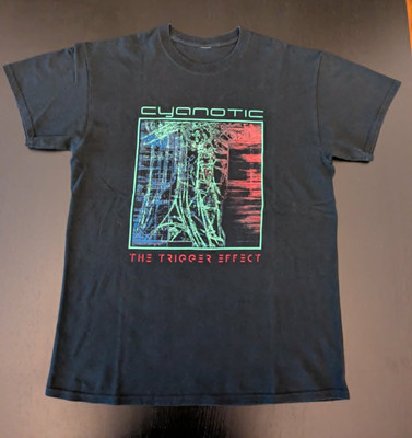 Cyanotic T-Shirt, Gr. M, vom ''The Trigger Effect'' Album, US-Import, Sold Out