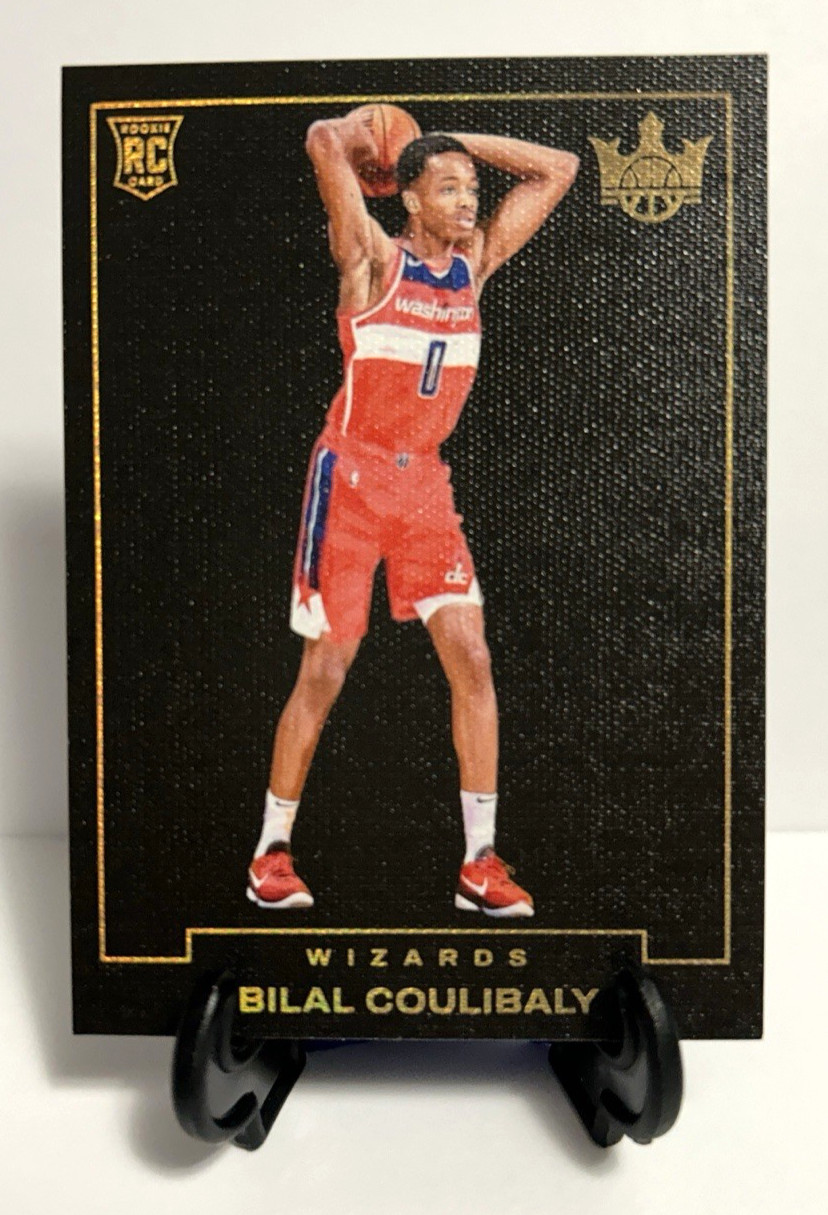 2023-24 Panini Court Kings Bilal Coulibaly #16 RC Blank Slate Case Hit SSP