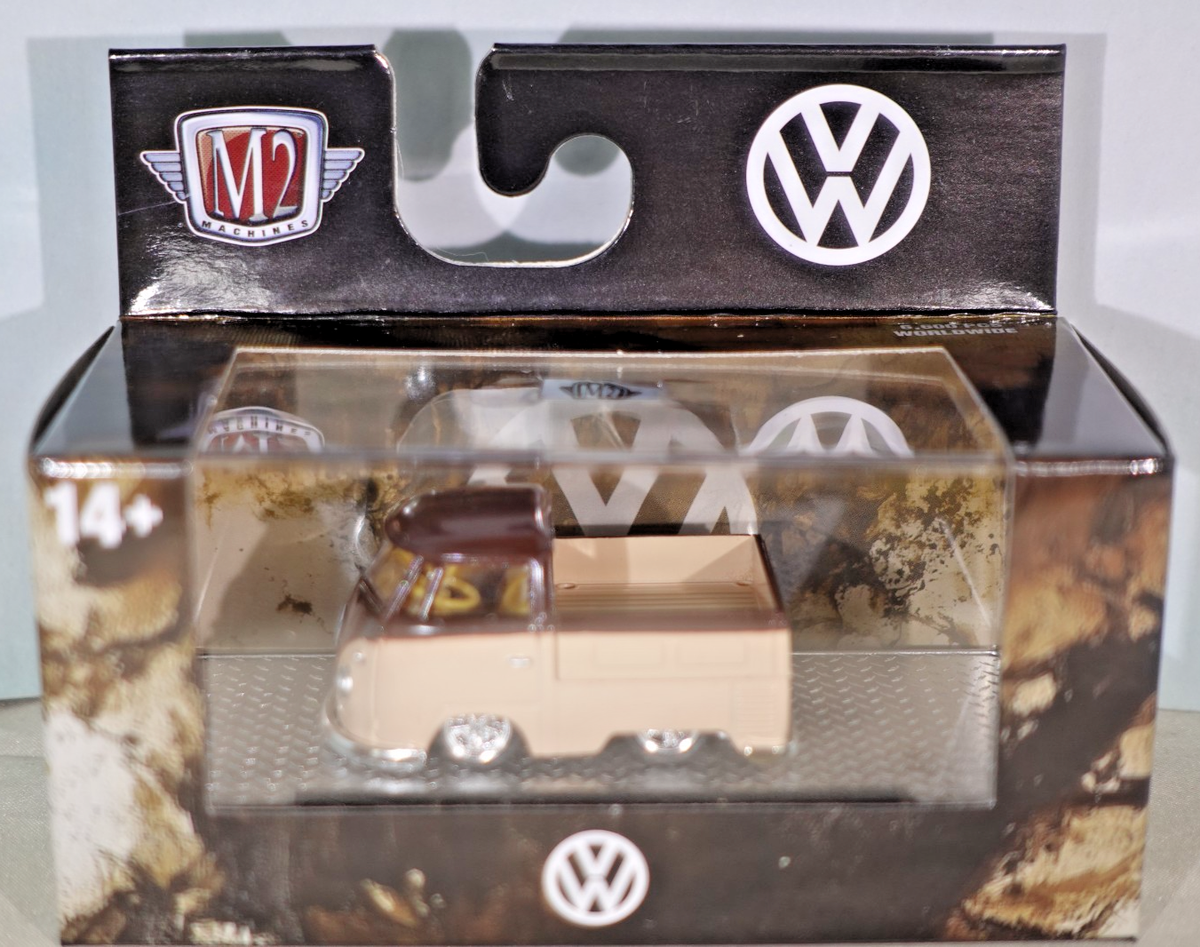 1/64th M2 Machines Detroit Muscle R94 1960 VW Single Cab Truck