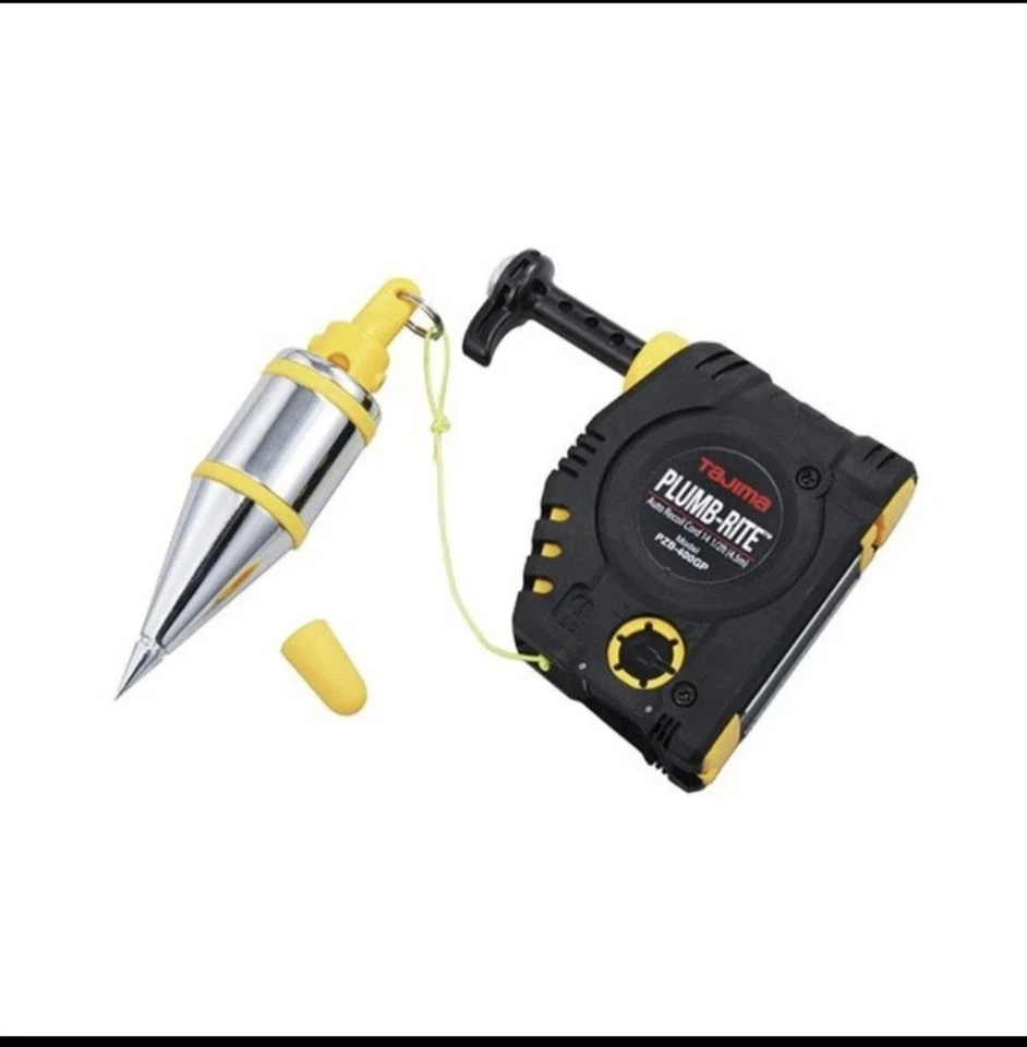 Tajima PZB-400GP PLUMB-RITE 400G Plus setter with 14 oz. plumb bob, hammer plate - Image 2 of 4