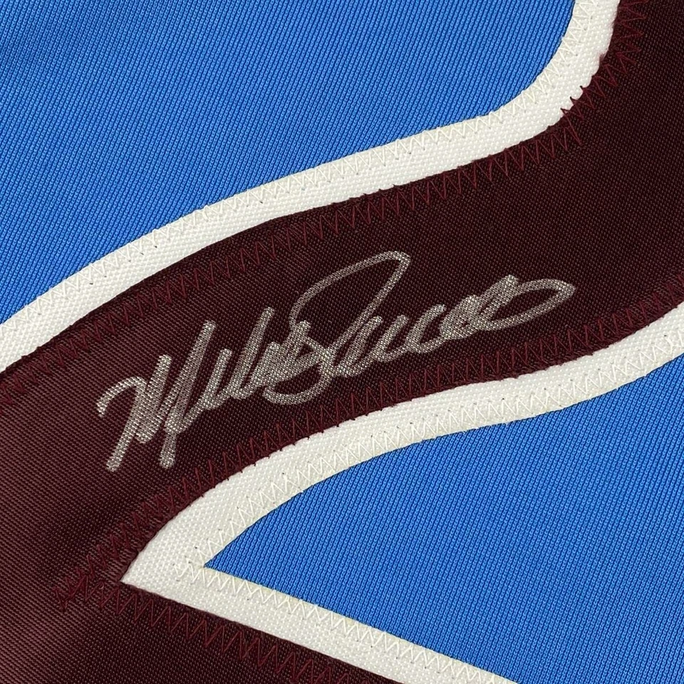 Autographed/Signed MIKE SCHMIDT Philadelphia Retro Blue Baseball Jersey JSA COA - Image 3 of 4