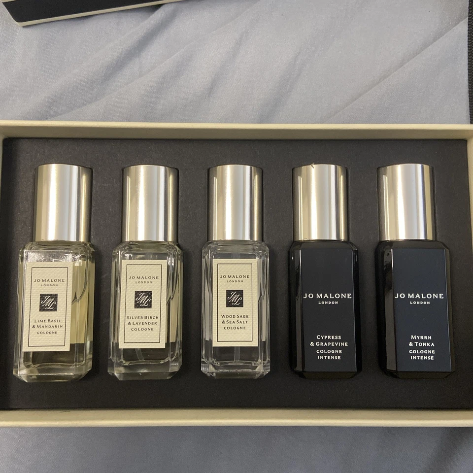Jo Malone Hombre 5 Piezas Juego de regalo colección Colonia (45 ml / 1,5 fl oz total) Nuevo Foto 2 de 4