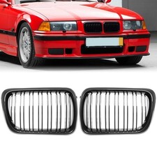 Sport Kühlergrill Performance Schwarz Glanz für BMW 3er Compact E36 96-99