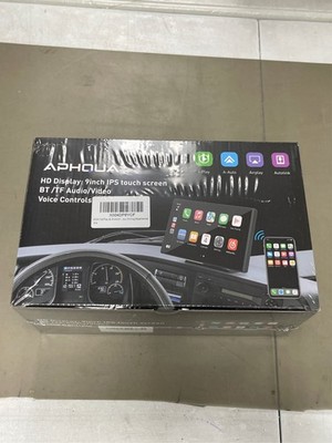 [Car Multimedia Player] Apple Carplay Screen for Car with 2.5K Dash Cam+1080p Ba