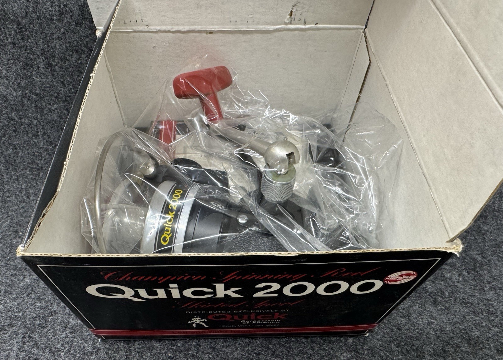 Vintage DAM QUICK 2000 Champion Spinning Reel West Germany F