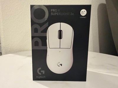Logitech Pro x Superlight 2c - Lightspeed Gaming Mouse (White) New, Sealed