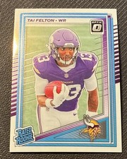 2025 Panini Donruss Optic - Rated Rookie Tai Felton #239 (RC)