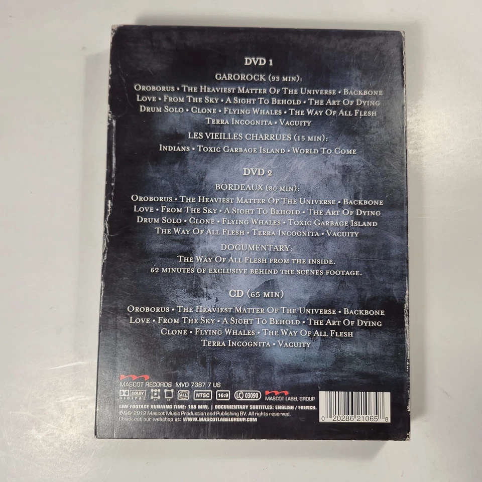 Gojira The Flesh Alive Limited Edition Deluxe Version 2 DVD CD Booklet & Poster - Image 2 of 4