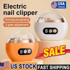 Multi-Functional Electric Nail Trimmer,Automatic Nail Trimmer USB Rechargeable