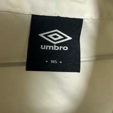 Umbro White/Black Anorak Windbreaker with Hood