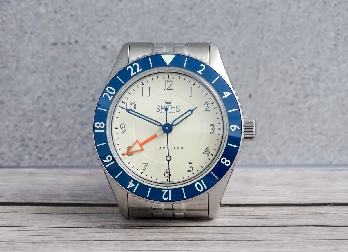 ★【美品】SMITHS Traveller GMT TIMEFACTORS | SMITHS TRAVELLER PRS-58 – Time Factors