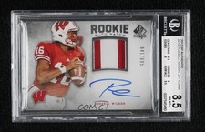2012 SP Authentic Rookie 41/885 Russell Wilson #272 BGS 8.5 Patch Auto 01lu