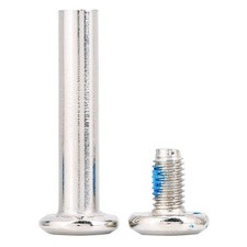 Wbestexercises 10pcs Inline Skate Replacement Screws, Skates Wheel silver