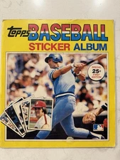 1981 Topps Baseball Sticker Album COMPLETE 240 Vintage Stars MLB First Edition