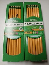 Ticonderoga 2 24ct 2 HB Premium Wood Pencils Unsharpened