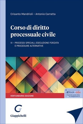 Neues Buch - Mandrioli-Carratta-Corso Dir Proc.Civ.Iii.Xxi - Japanischelli