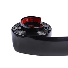 2" 50mm Heavy Duty Automotive Trim Molding 12FT 12ft Glossy Black 2" 50mm