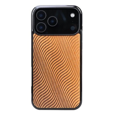 Holzhülle für iPhone 17 Pro Max Bewood Case Cover Schutzhülle Etui Merbauwellen