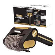 Kabellose Elektrische Grillbürste, 360° Drehbare 2-in-1-Reinigungsbürste Mit LED