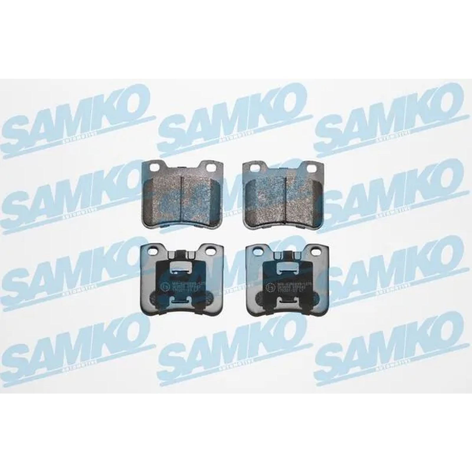 1x ORIGINAL® SAMKO Bremsbelagsatz, Scheibenbremse Vorne für Citroën SAXO AX