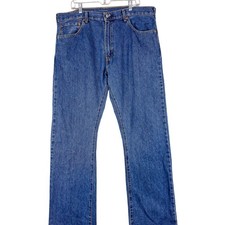 Levis 517 Jeans Mens 38 Blue Bootcut Denim Medium Wash Classic 5-Pocket 38x35