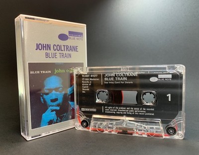 John Coltrane BLUE TRAIN Vintage Cassette TC-BST81577 **RARE BLUE NOTE** EX/EX