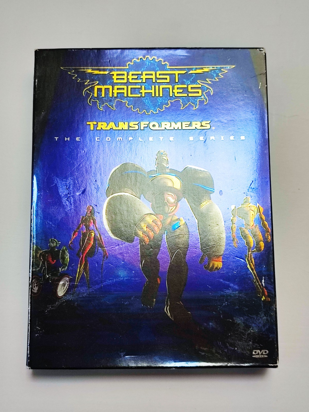 2005 REGION 2 4 X DVD BOX SET - TRANSFORMERS BEAST MACHINES COMPLETE SERIES