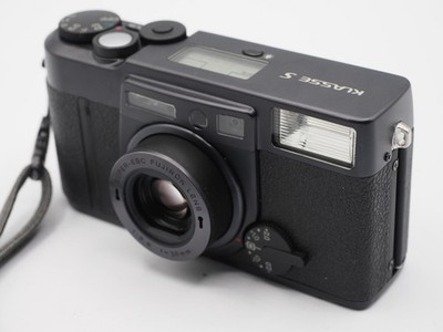Fuji Fujifilm KLASSE S Black 35mm Film Camera MINT Tested & Boxed