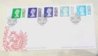 GB QEII 2022 Barcode Machin New Values RM FDC Windsor Coat Of Arms SHS