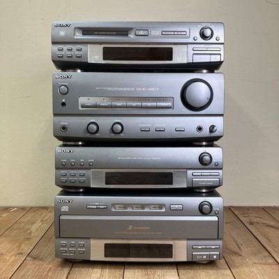 Sony DHC-MD7 Stereo System MDS-M9 CDP-M7 ST-M9 TA-M7 MD CD Changer Japan Parts