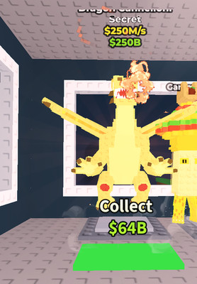 250 MILLION PER SECOND DRAGON CANNELONI VERY RARE SAB ITEM!!!