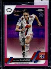 2022 Topps Chrome UEFA Delphine Cascarino RC Pink Prism Refractor #13/199