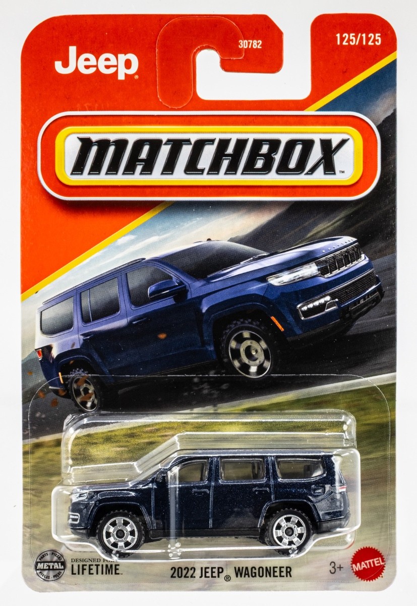 2025 Matchbox #125 2022 Jeep® Wagoneer RIVER ROCK (DARK BLUE