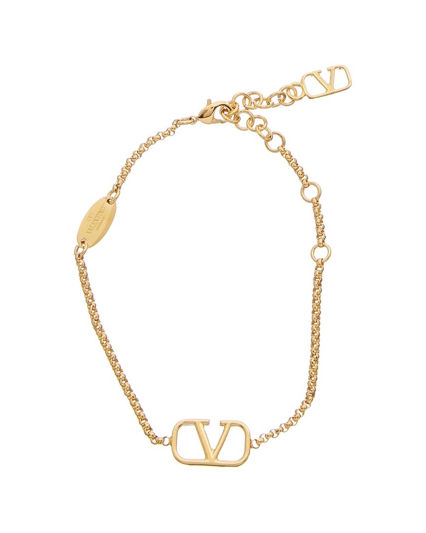 Valentino Vlogo Signature Bracelet Womens Yellow 38990₽